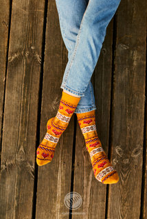 Ponožky klasik Winter warm fox 39-42-4